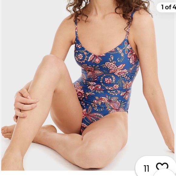 J. Crew Other - J Crew Ballet One-Piece Swimsuit in Liberty®
Flora Belle Size 8